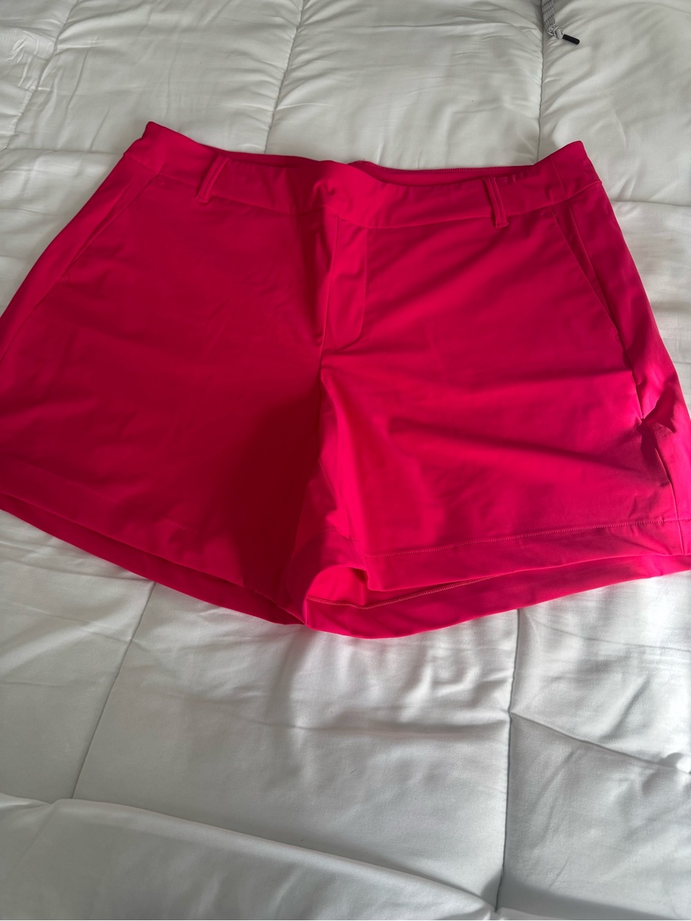 Women's Hot Pink Performance Shorts